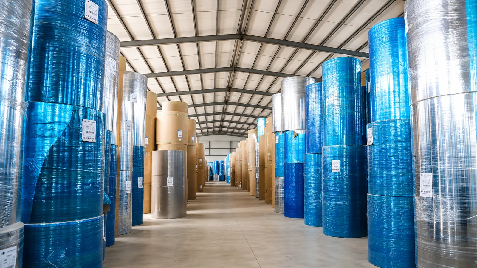 Raw-Material Storage equipment and output